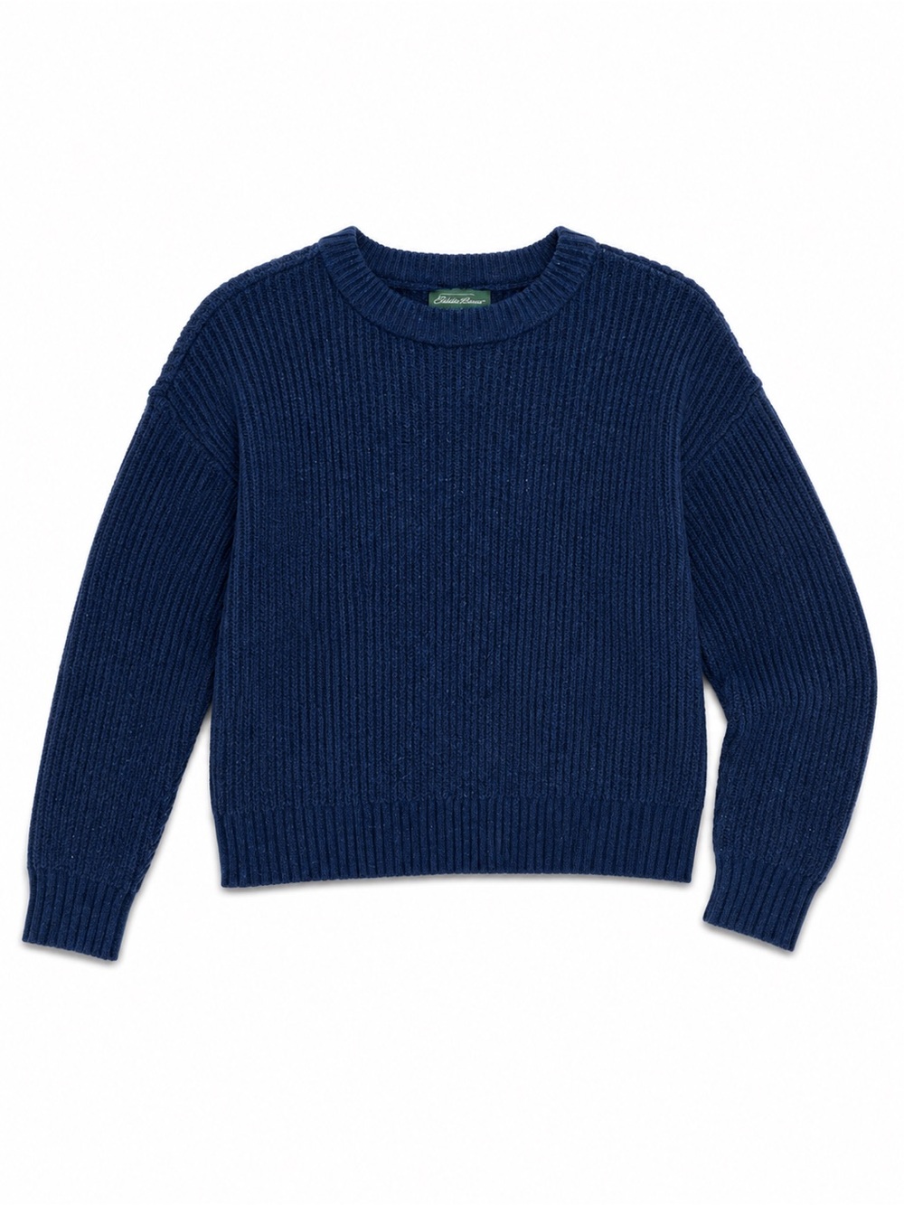 American Eagle Outfitters Navy Ribbed Crew Neck Sweater